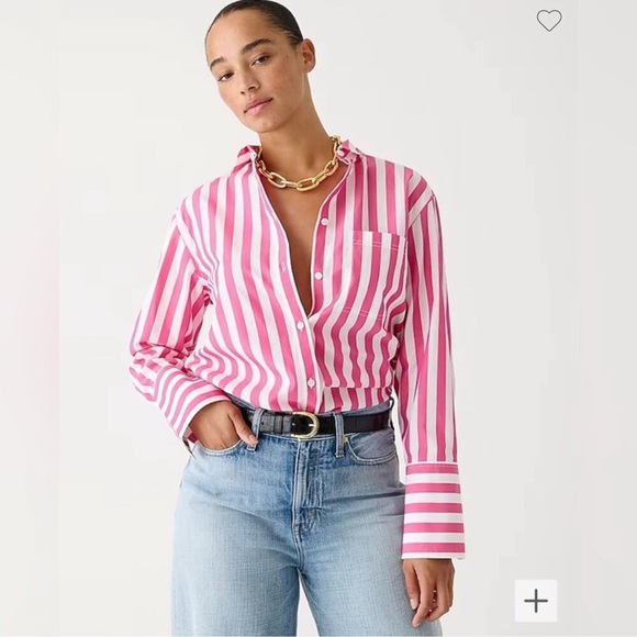 🆕 J. CREW | Garçon Cotton Poplin Button Down Shirt - Picture 1 of 12